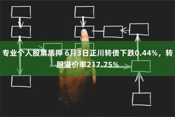 专业个人股票质押 6月3日正川转债下跌0.44%，转股溢价率217.75%