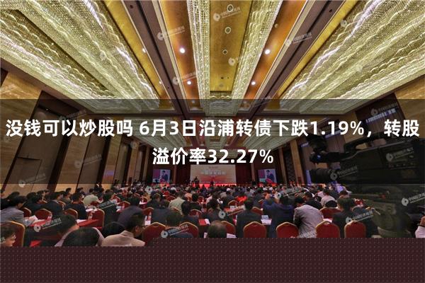 没钱可以炒股吗 6月3日沿浦转债下跌1.19%，转股溢价率32.27%