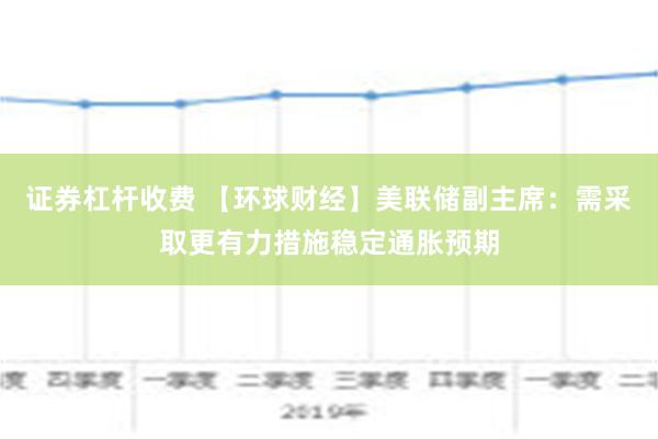 证券杠杆收费 【环球财经】美联储副主席：需采取更有力措施稳定通胀预期