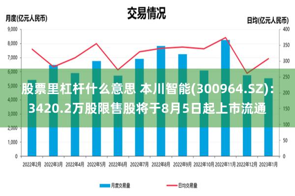 股票里杠杆什么意思 本川智能(300964.SZ)：3420.2万股限售股将于8月5日起上市流通